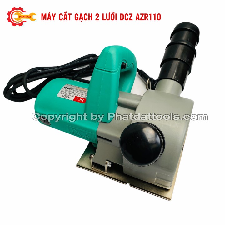 Máy cắt tạo rãnh tường 2 lưỡi DCA AZR1100sd.