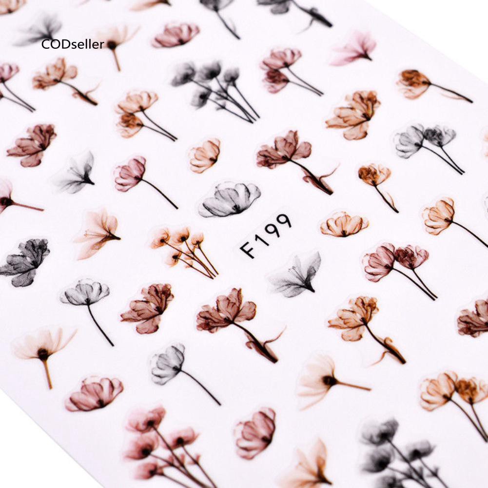 Sticker dán móng nghệ thuật