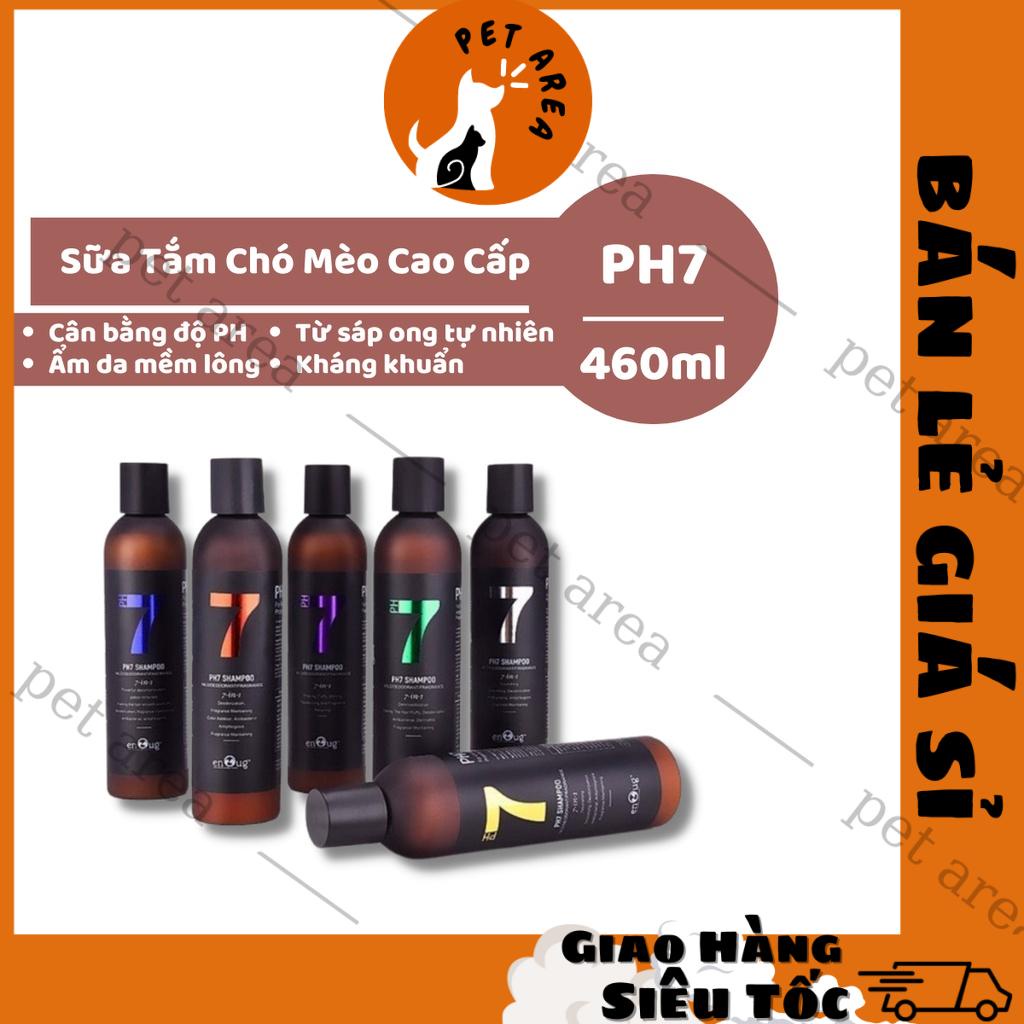 [Có sẵn] [Chính hãng] Sữa Tắm Salon Cao Cấp PH7 Dành Cho Chó Mèo Thành Phần Sáp Ong Tự Nhiên PH7 Chai 460ml