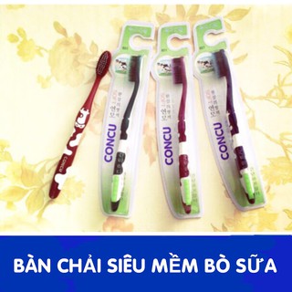 Bàn chải đánh răng bò sữa siêu mềm Hàn Quốc