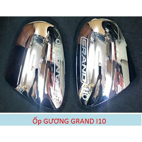 Ốp tráng gương mạ crom Grand I10 bộ 2 chiếc