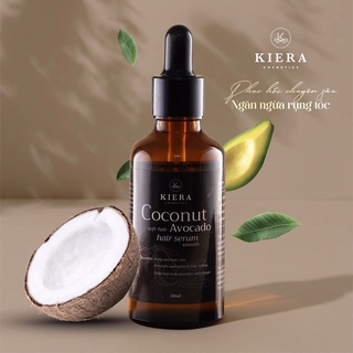 Serum kích thích mọc tóc Kiera siêu tinh chất bơ dừa từ tự nhiên giúp cải thiện hói tóc mái bò liếm hàng chính hãng