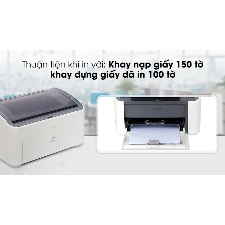 Máy In Canon LBP2900 Laser Đen Trắng Chính Hãng Canon 2900 - BH 12 Tháng