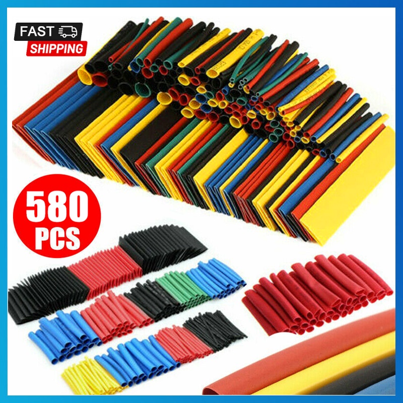 Túi ống gen dây co nhiệt 580/328 Ống co nhiệt polyolefin dùng để bọc dây cáp cách điện Bảo vệ cáp sạc nhiều kích cỡ nhiều màu tùy chọn