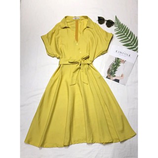 Đầm xòe midi oasis