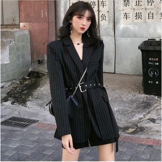 (R63) Đầm vest ulzzang sang chảnh cao cấp hàng thiết kế paris S đến XL(kèm ảnh khách)