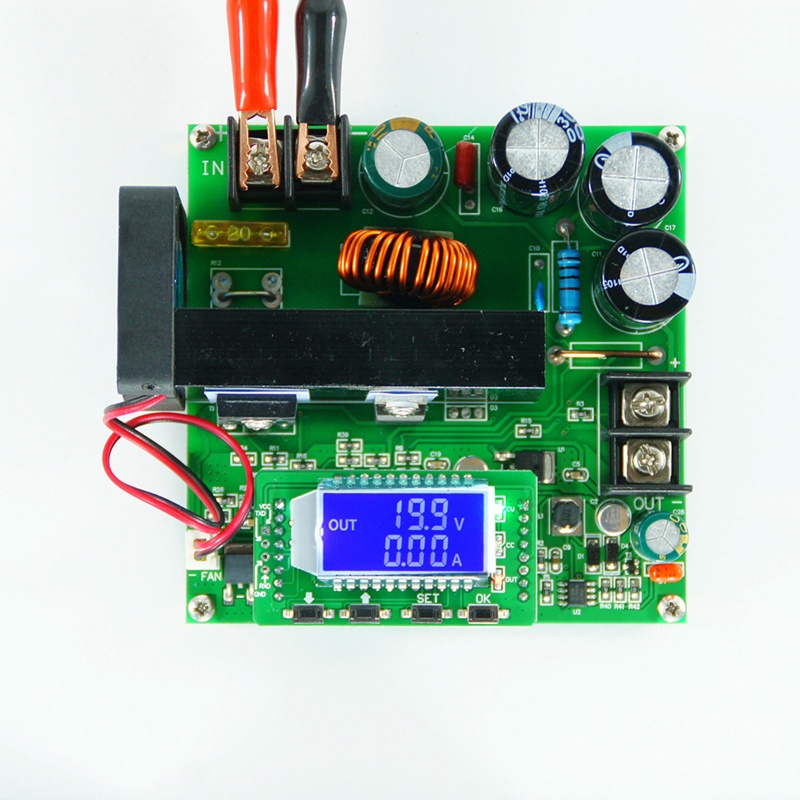 Mô Đun Tăng Áp Pcfx 900w 15a Cc Cv Cnc 8-60v Sang 10-120v Dc Chất Lượng Cao