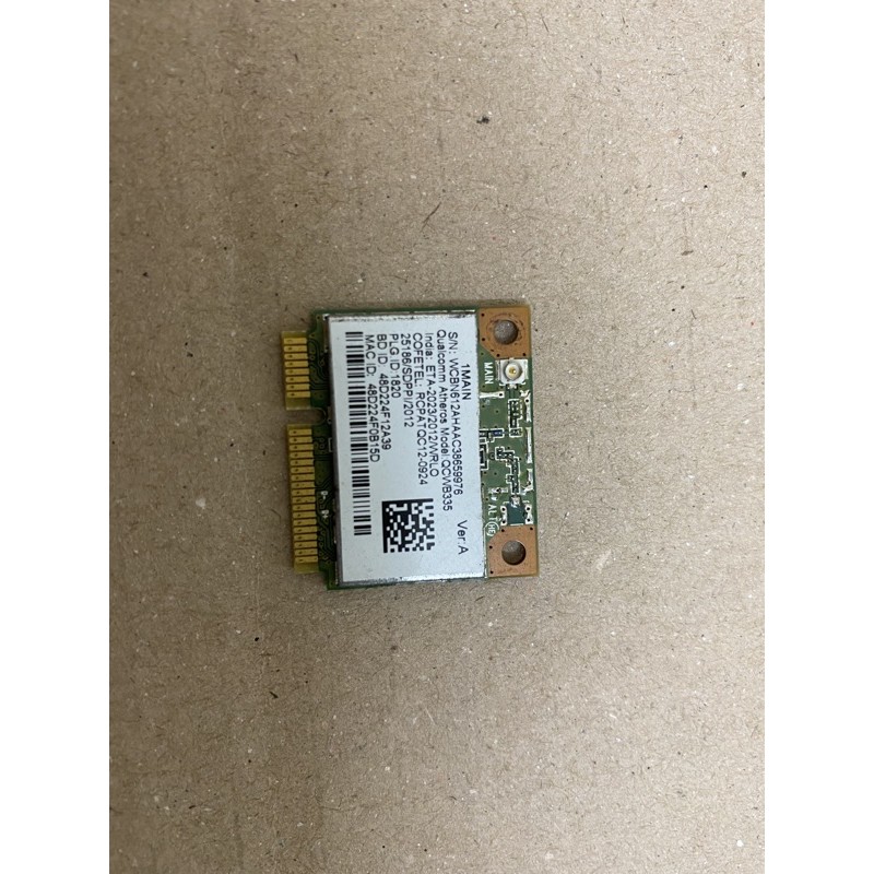 Card wifi laptop Acer E1-530 E1-570 model QCWB335