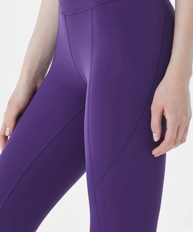 Legging MulaWear màu trơn viền nổi