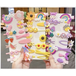 Set kẹp tóc đáng yêu cho bé gái 👧