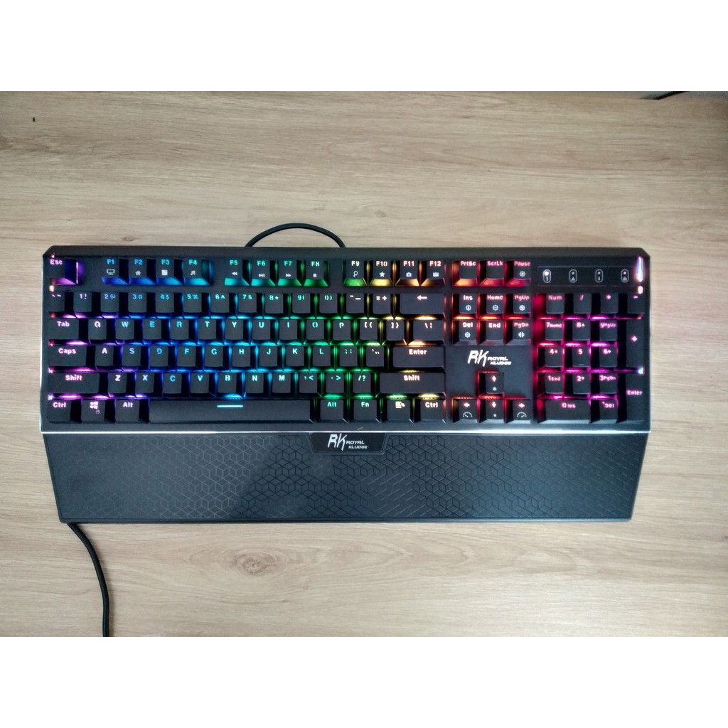3 NGÀY XẢ KHO - Bàn Phím Cơ Chơi Game Chuyên Nghiệp Có Dây RK Phantom RGB - CHÍNH HÃNG Royal Kludge. Full size | BigBuy360 - bigbuy360.vn