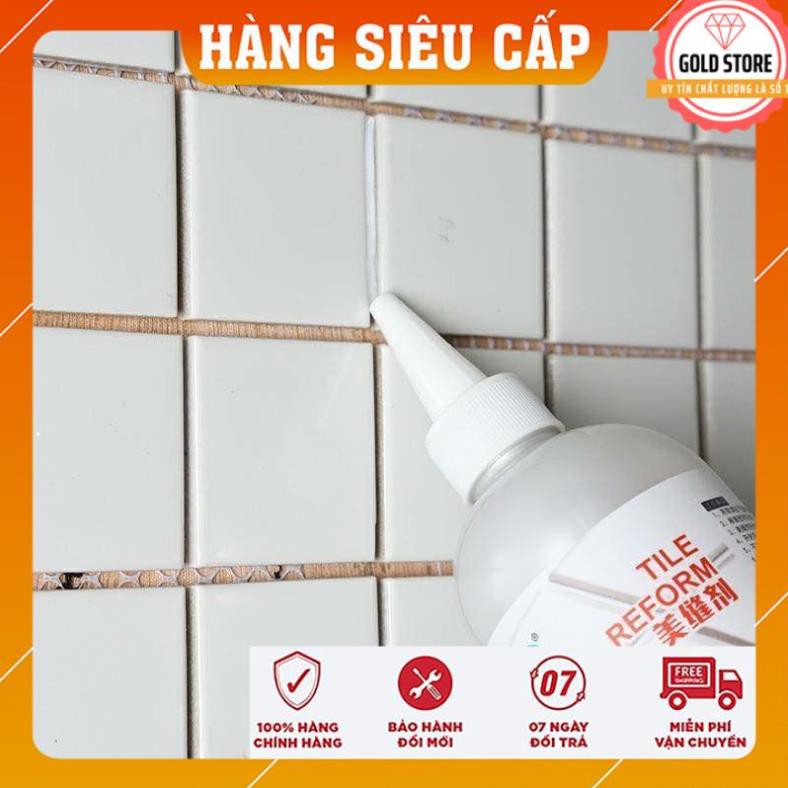 Sơn Kẻ Chỉ Gạch Tường, Sàn Nhà Giúp Trắng Sáng Viền Gạch Nát - Siêu Tiện Dụng