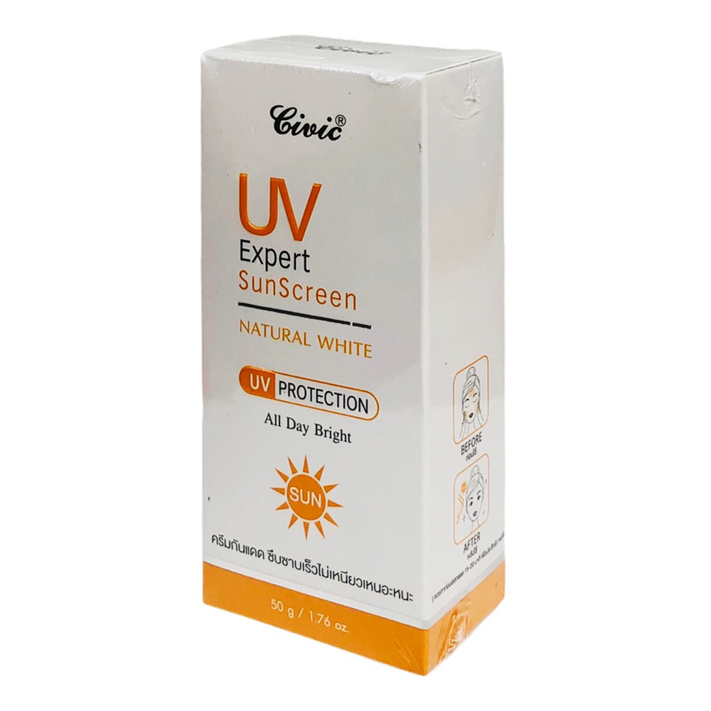 [CHÍNH HÃNG] Kem Chống Nắng Civic UV Expert SunScreen Natural White 50g