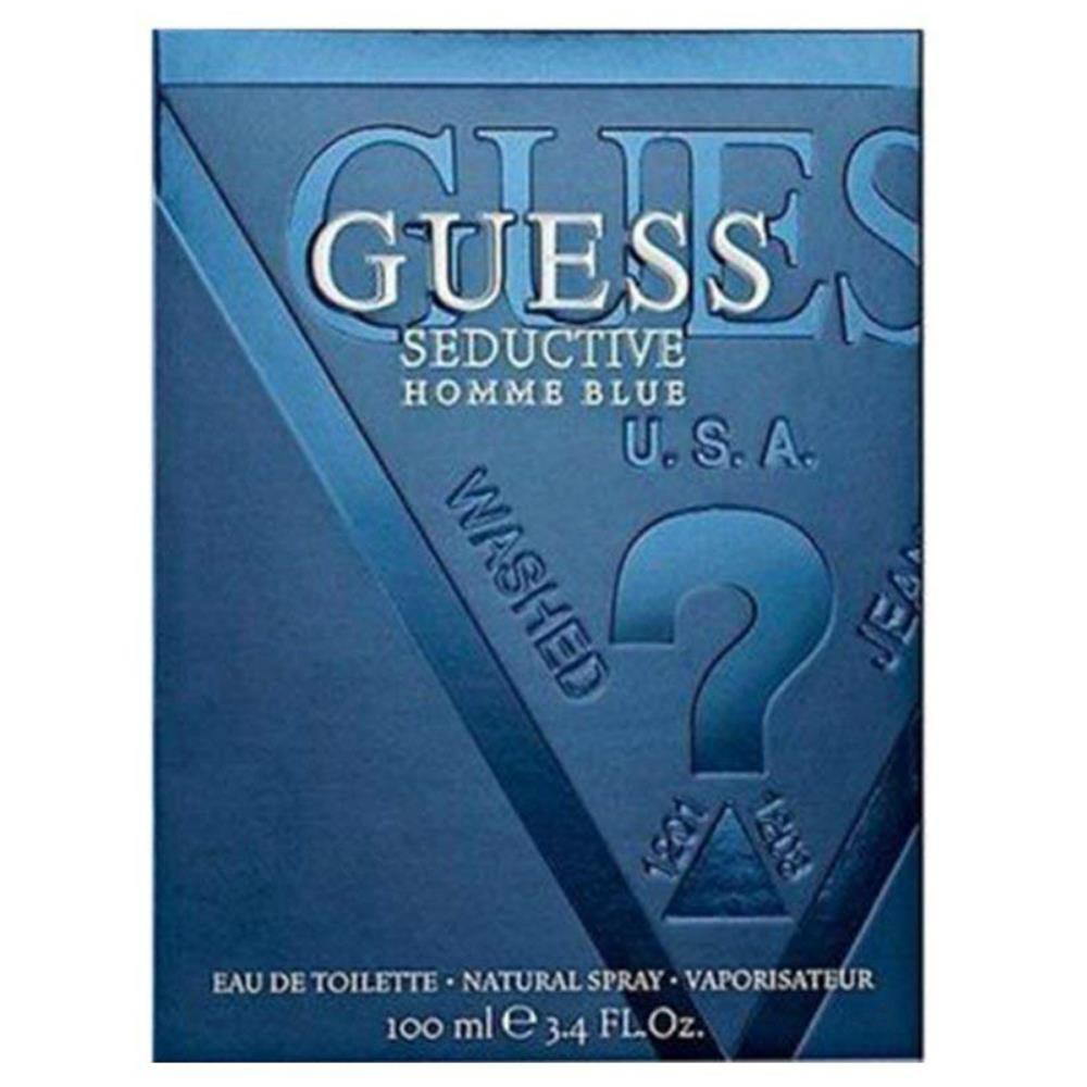 [ nước hoa Nam ♂️] Guess Seductive Homme Blue EdT 100ml - táo bạo, nam tính