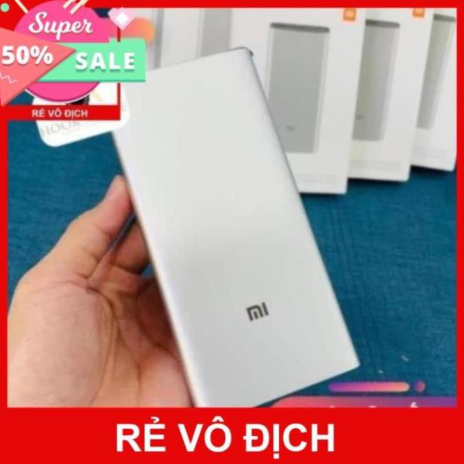 Pin Sạc Dự Phòng Xiaomi [GIÁ TỐT] Gen 2 2 Cổng USB Dung Lượng 10.000mAh Nhỏ Gọn, Tiện Lợi