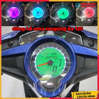Đồng Hồ Uma Racing 1-1 Gắn Exciter 135 2011 - 2014 Bảo Hành 12 Tháng