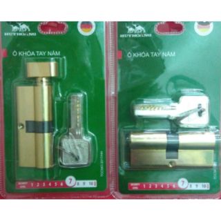 Ổ khóa tay gạt cửa phòng Huy hoàng