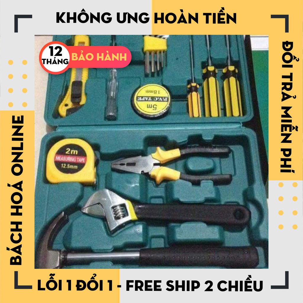 [Hàng Loại 1]  Bộ Dụng Cụ Sửa Chữa Đa Năng 16 Chi Tiết . .