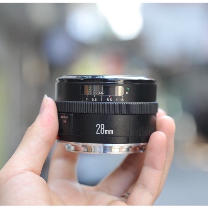 Ống kính máy ảnh Canon EF 28mm F2.8 góc rộng