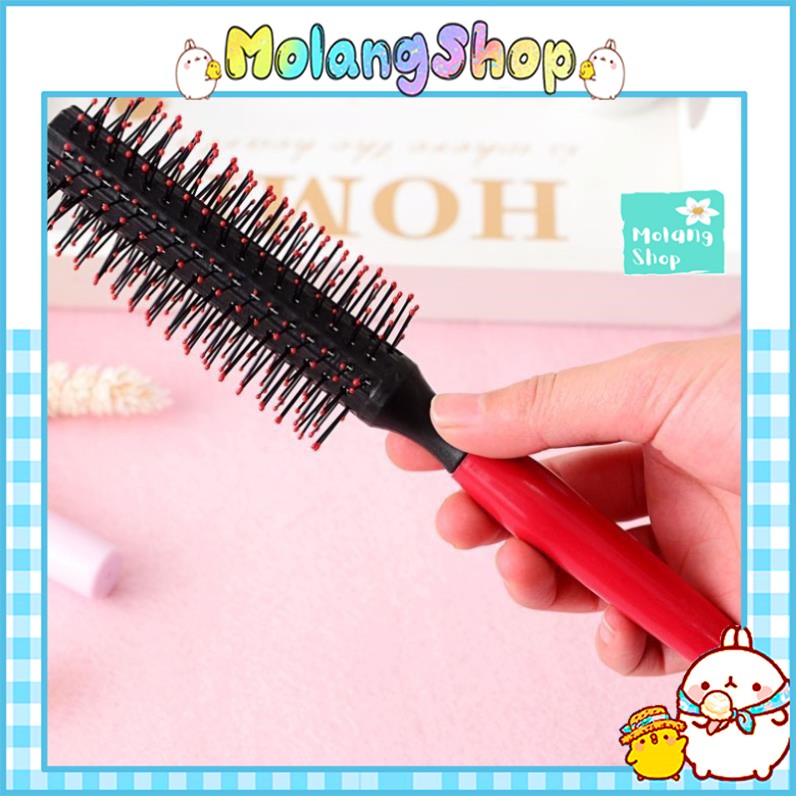 Lược tròn - Lược Tạo kiểu cho tóc uốn xoăn / tóc phồng Molangshop