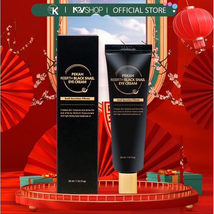 Kem Nền Trang Điểm Làm Đều Màu Da Và Dưỡng Ẩm PEKAH Rebirth Black Snail BB CREAM 30ml