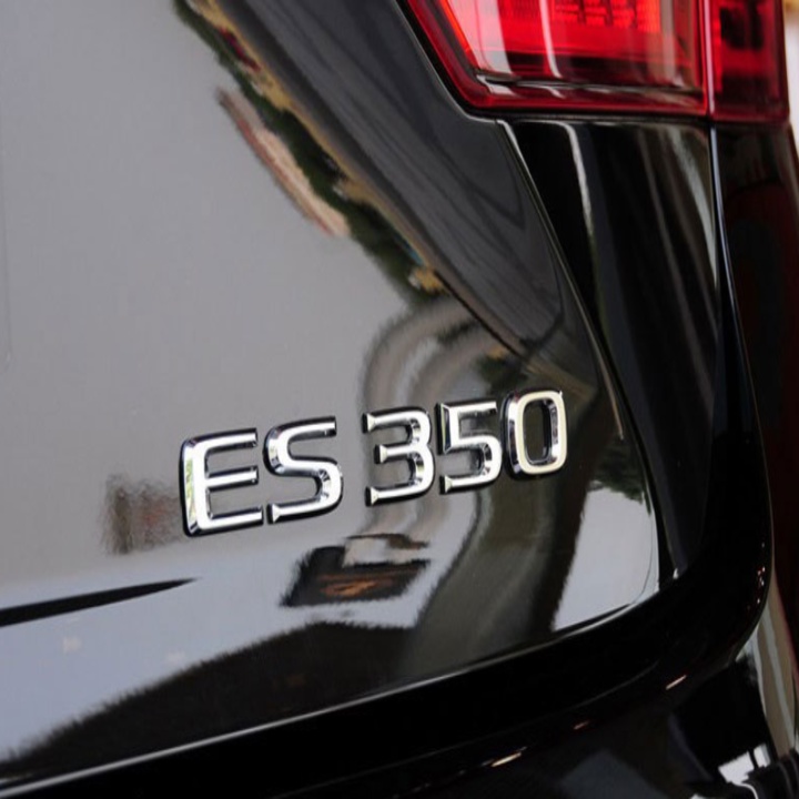 Sản Phẩm Decal tem chữ ES350 và RX350 dán trang trí xe ô tô Lexus