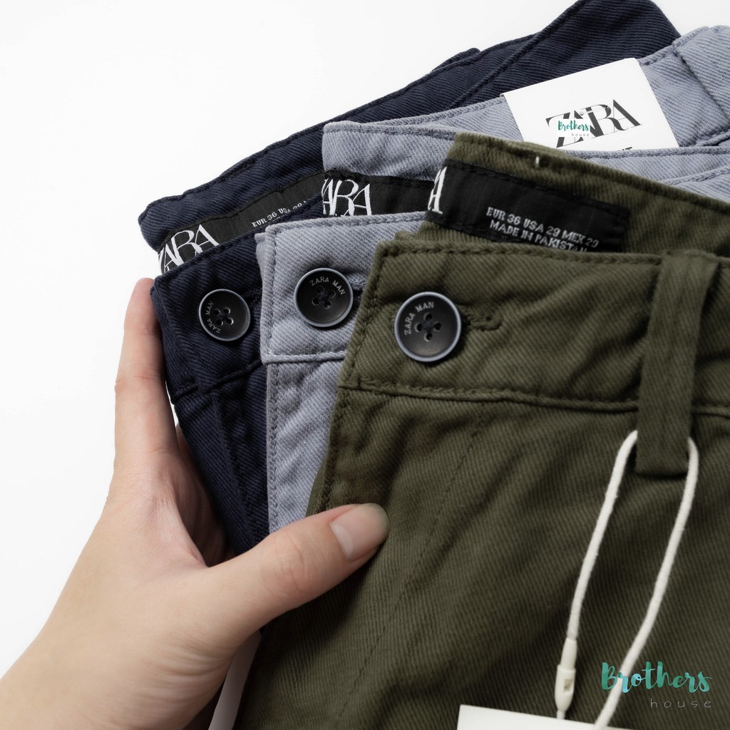 |Xịn| Quần đùi / quần short nam zara chất denim cao cấp cực bụi, form trên gối trẻ trung