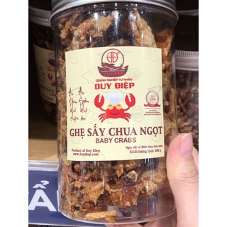 Ghẹ sấy chua ngọt Duy Điệp hủ 200g