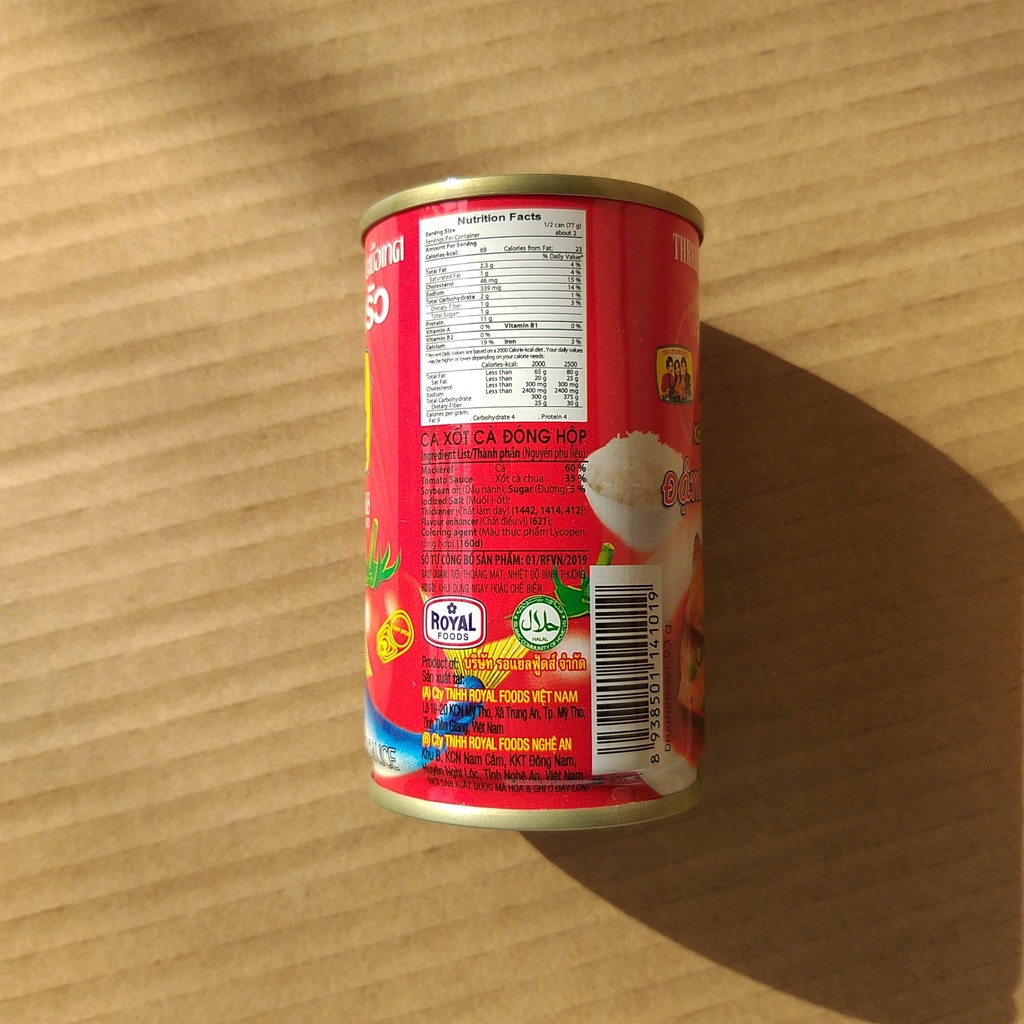 Cá mòi 3 cô gái Three lady cooks - lon 155gram