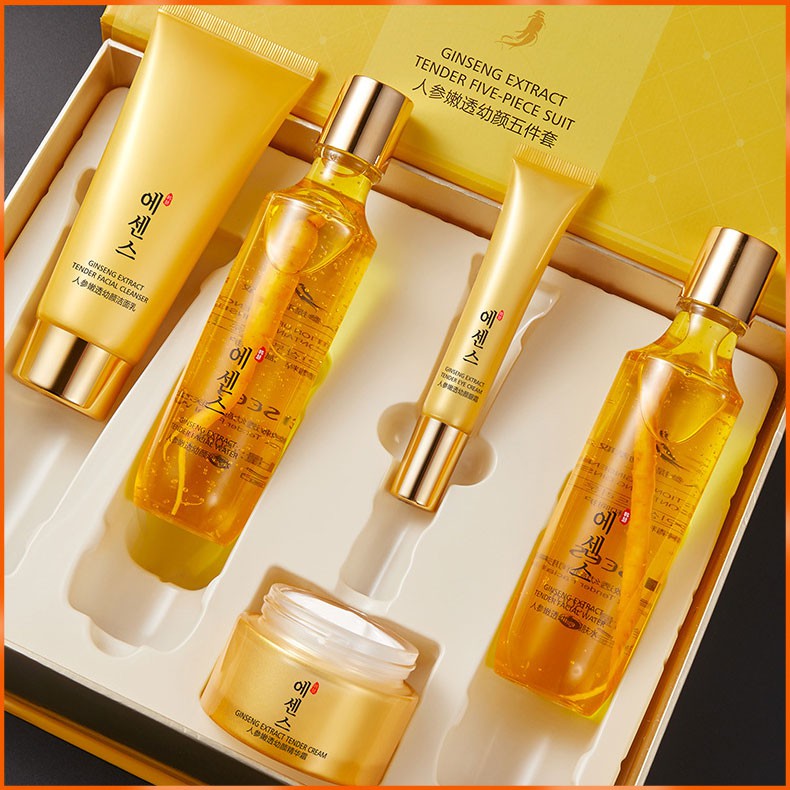 Bộ Dưỡng Da Nhân Sâm Ginseng Extract 5 Món
