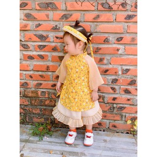 Áo dài Tết bé gái Iris Shopp