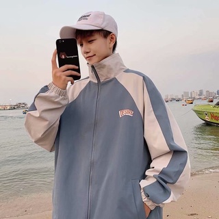 Áo khoác gió phong cách Hàn Quốc đơn giản chất lượng cao dành cho nam size M-2XL