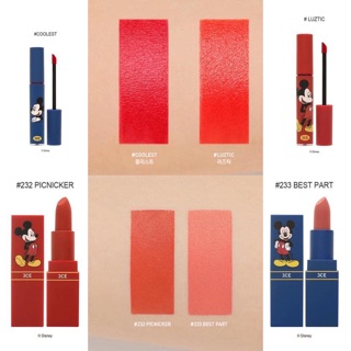 Son Thỏi 3CE MICKEY  LIP COLOR 💝SON 𝟑𝐂𝐄 𝐌𝐢𝐜𝐤𝐞𝐲-4g