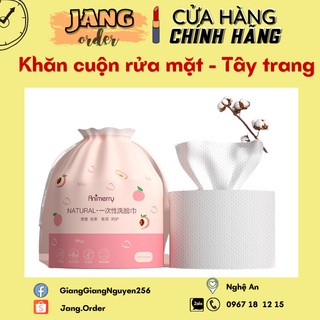 99k_3cuộn Khăn giấy rửa mặt - tẩy trang
