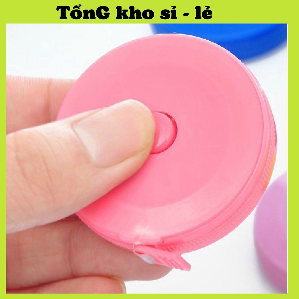 Thước Dây Hộp Tròn 1.5 Mét (Giao Màu Ngẫu Nhiên) 2256 TỔNG KHO SỈ 88