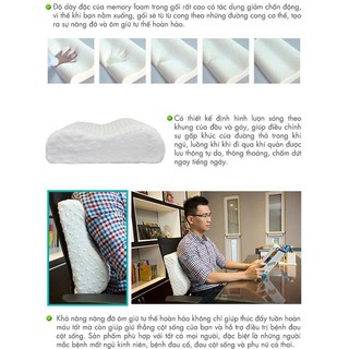 Gối cong Memory Foam Lock&Lock HLW111