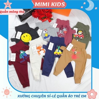 Quần mông thú - quần dài thu cho bé
