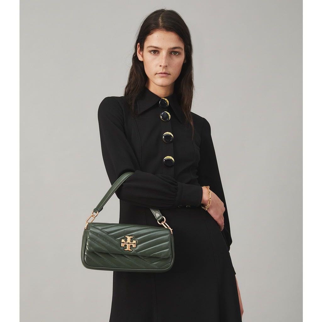 Túi đeo chéo đeo vai Tory Burch Kira hàng xuất xịn chất liệu da thật siêu mềm mại