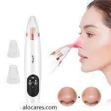 Máy hút mụn cầm tay 5 lực cao cấp Black Head Detector sử dụng pin tiểu tiện dụng, bảo hành 12 tháng