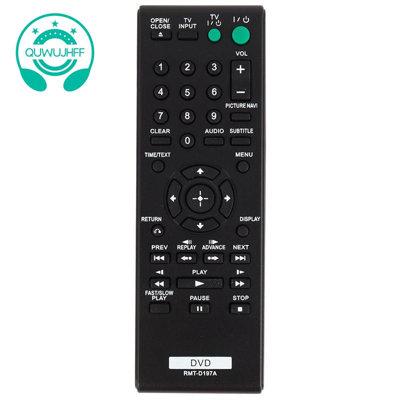 Điều khiển từ xa thông minh Rmt-D197A cho Sony Dvd Dvp-Sr210 Dvp-Sr210P Dvp-Sr510H Dvp-Sr510