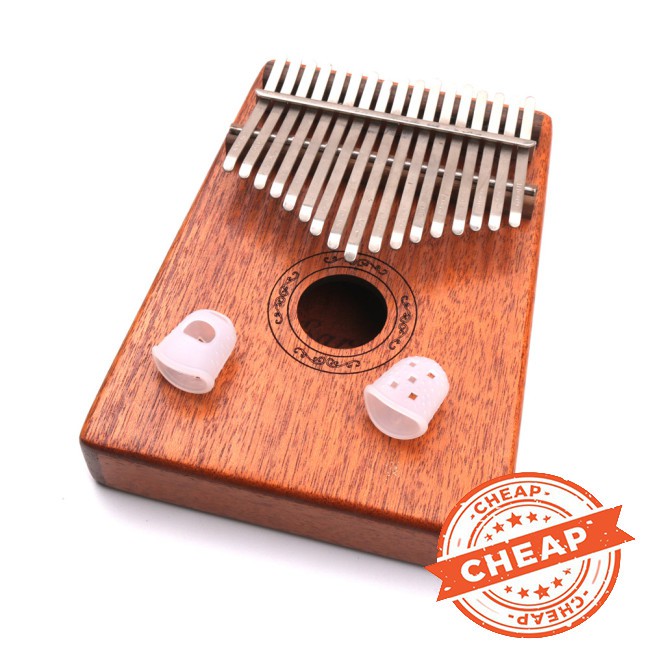 2 Bao ngón tay bằng silicon để chơi đàn Kalimba