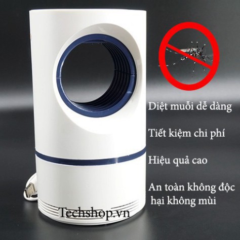 Máy Đuổi Bắt Muỗi và diệt côn trùng hiệu quả [ Cổng USB Thông Minh] (Có video thực tế)