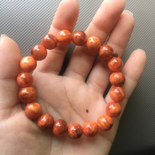 Vòng gỗ huyết Long thấu quang