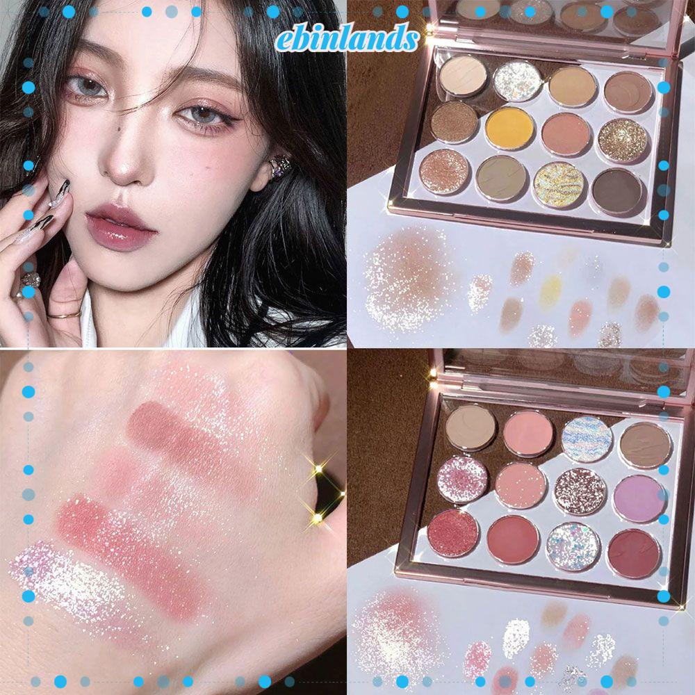 Phấn Mắt Ánh Ngọc Trai Chống Mồ Hôi EBINLANDS Mờ / Matte