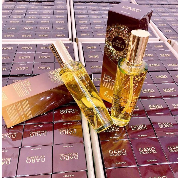 Serum Vàng 24K Cao Cấp Hàn Quốc DABO GOLD ESSENCE Dưỡng ẩm Dưỡng Trắng Mịn Da ( 150ml) ( hàng chính hãng)