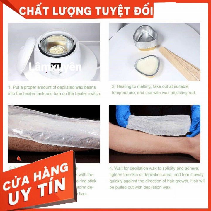 Sáp wax lông nóng BODY WAXING 150Gram   FREESHIP được làm từ nhựa và dầu thực vật, có độ dính cao và tính linh hoạt.