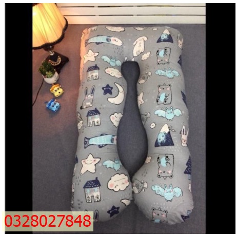 Gối ôm chữ U giành cho bà bầu (ảnh thật ) Gối ngủ đa năng cho các bà bầu tiện lợi thoải mái