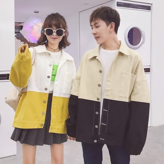 ÁO KHOÁC KAKI ÁO ĐÔI NAM NỮ SIÊU CUTE PHONG CÁCH ULZZANG CHẤT ĐẸP