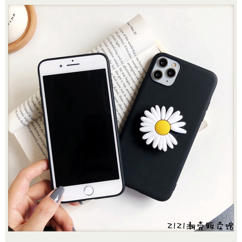 INS Hot GD Daisy Flower POP-SOCKET Ốp lưng Meizu M6S M6T M6 Note M3 M5 M5s M5c Pro 6 Plus 15 Lite M15 E3 A5 Note 8 9 Cover with Strap