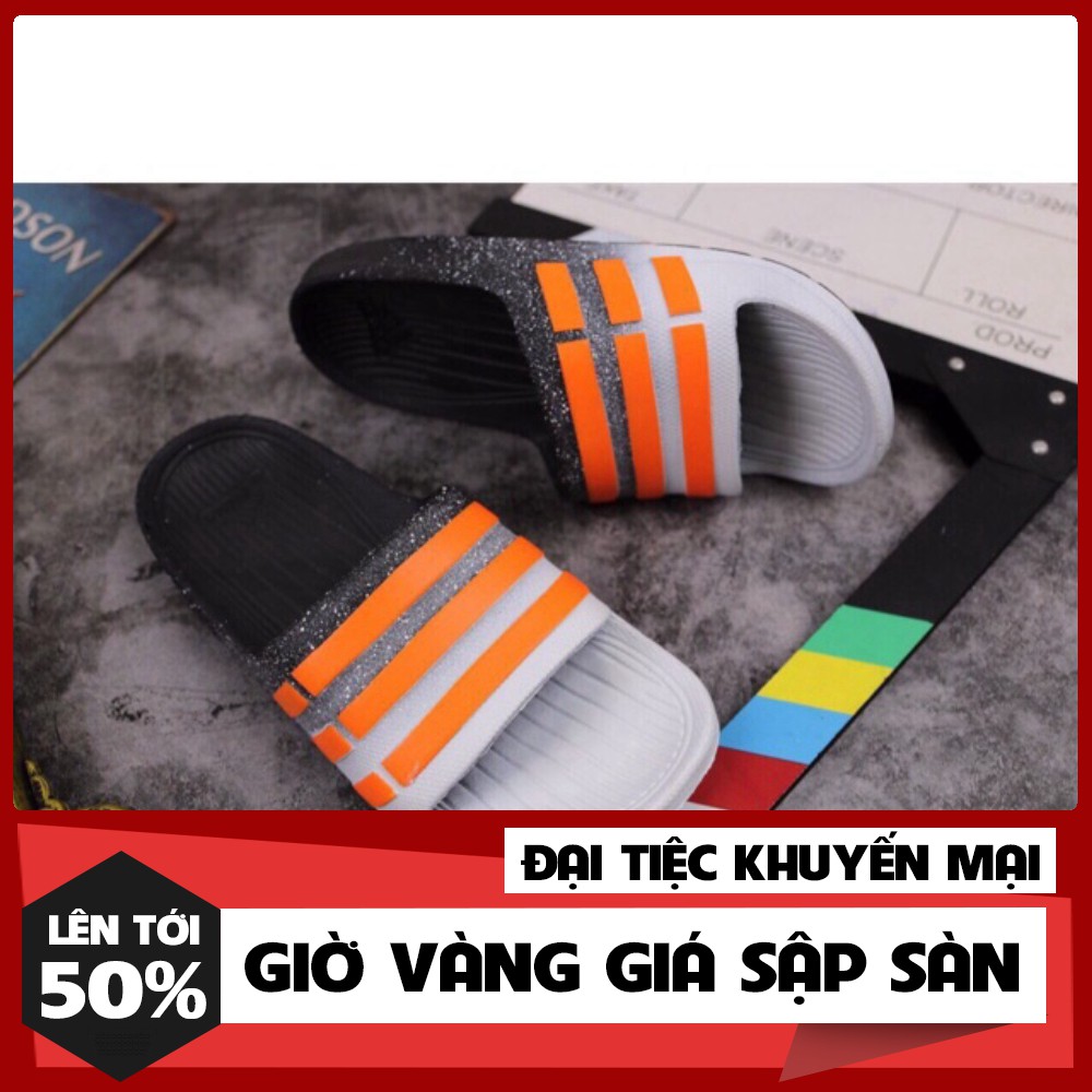 (Hot) Dép Adidas 3 Sọc Đúc Quai Ngang Màu HOT SIÊU BỀN _Ưu Đãi Cực Khủng